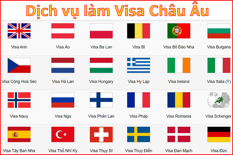 Visa Châu Âu